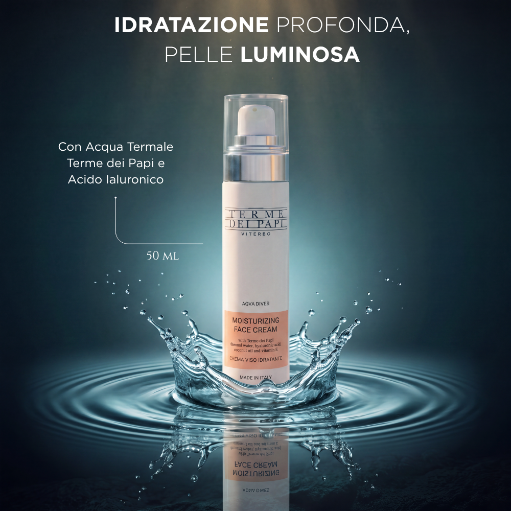 Crema Viso Idratante Aqva Dives all'Acqua Termale
